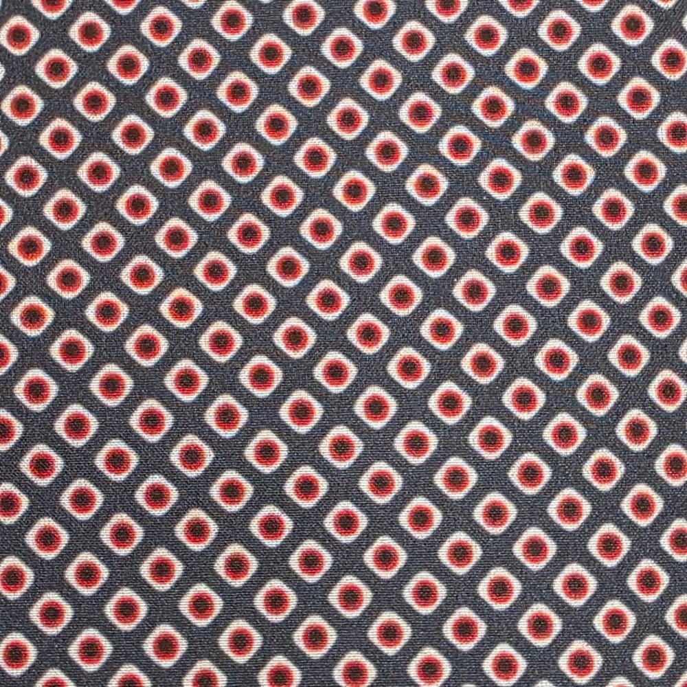 Mizzen+Main M Dress Shirt Navy Burgundy Print Leeward Standard Fit Performance - Picture 4 of 10